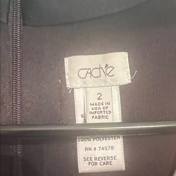 Cache Leopard Print Midi Dress in Brown and Black - Picture 2 of 3